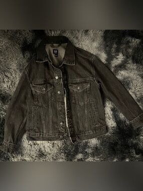 GAP Kids Black Denim Jacket